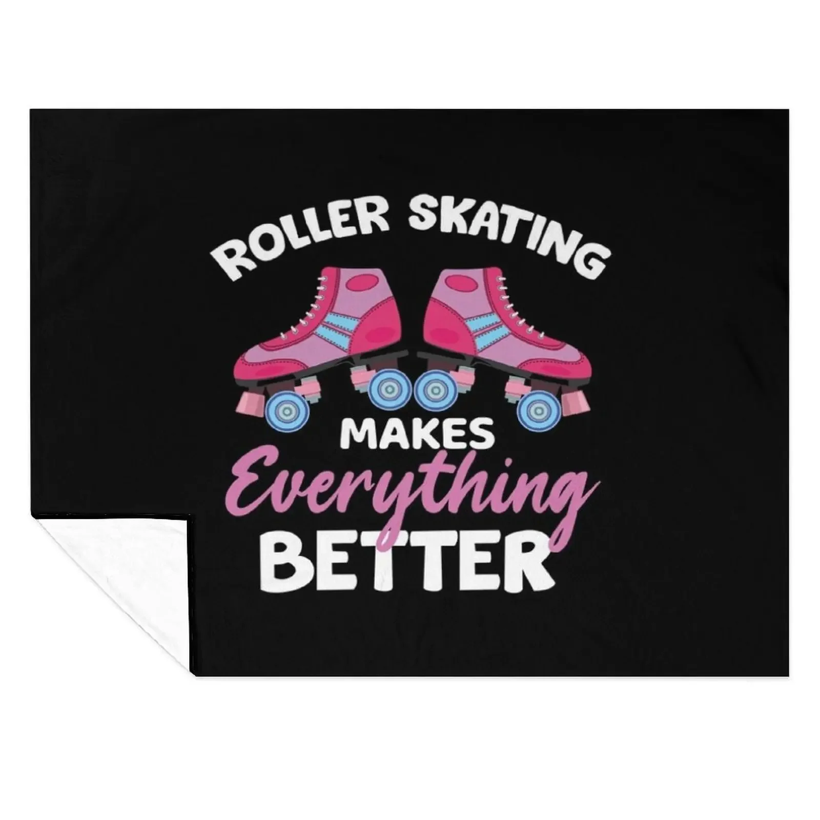 

Roller Girl Roller Skate Gift Throw Blanket Soft Blankets For Sofas Bed linens Luxury Blankets