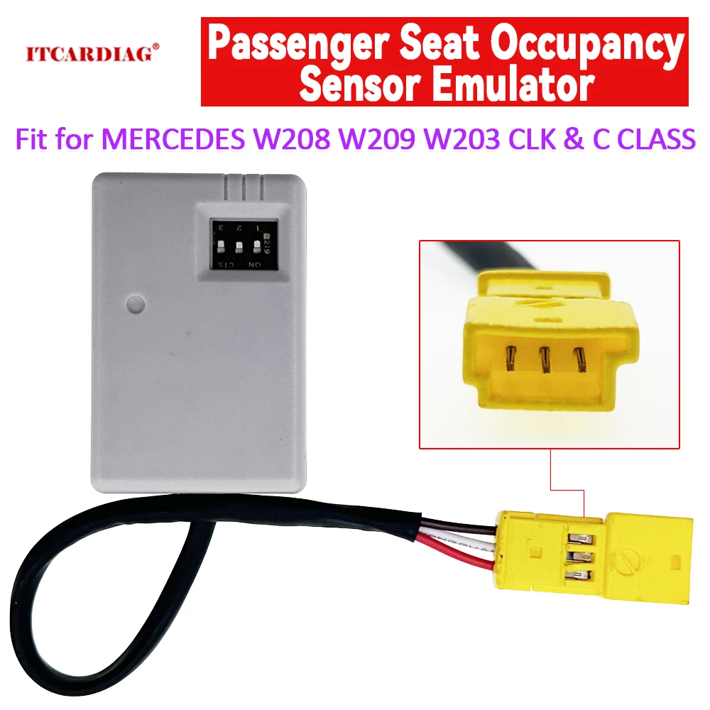 Passenger Seat Occupancy Sensor Emulator For Mercedes Clk W208 W209 W203