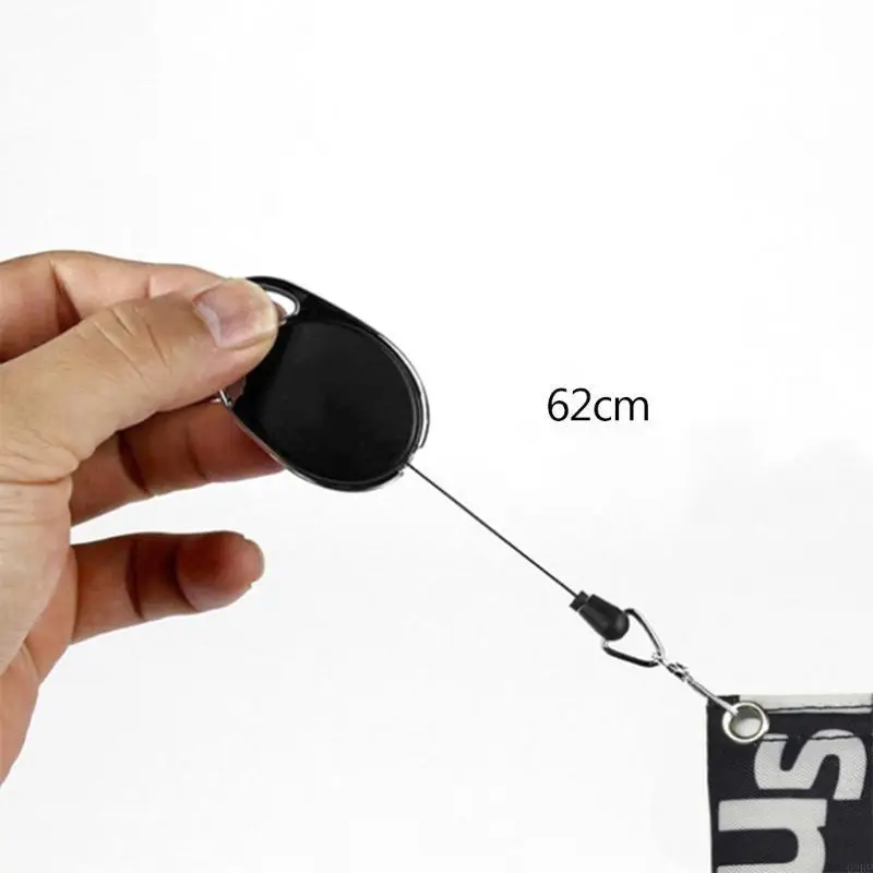Square Golf Ball Square Club for Head Wiping Cloth Cleaner | Double-Sided Golf Ball Cleaning Towel with Retractable Hook