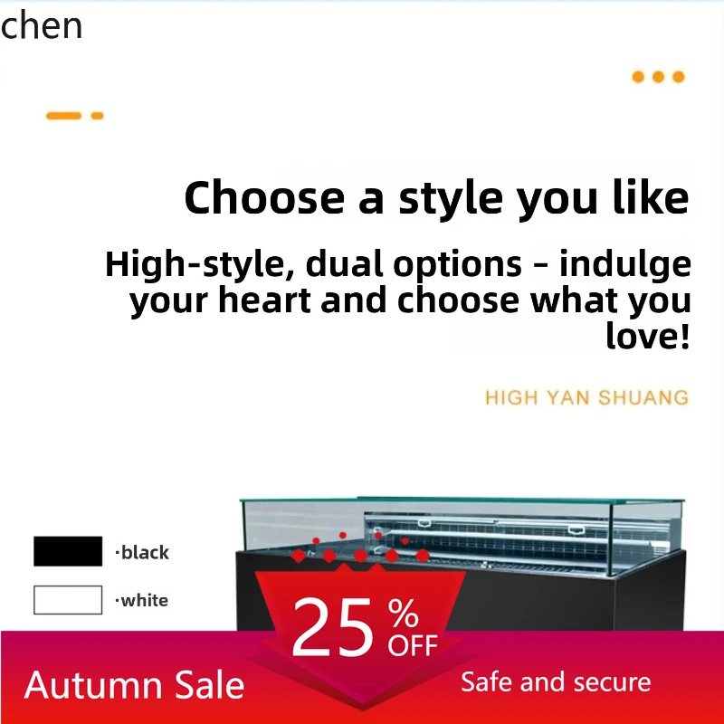 

sandwich cabinet open refrigerator commercial air-cooled cake dessert sushi west point fresh-keeping display cabinet