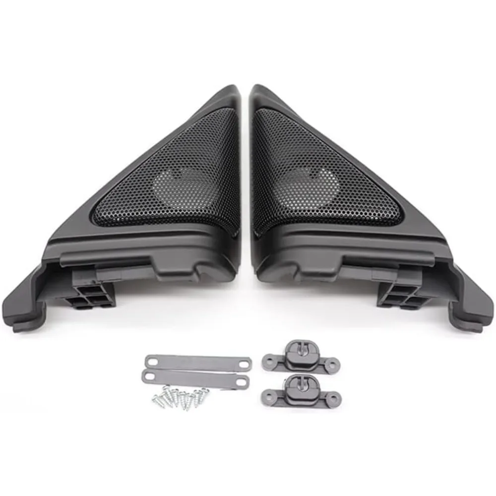 

2 шт., автомобильная дверная панель, аудиосигнал, динамик, твитер, треугольная крышка, накладка громкоговорителя для Honda Accord 10 2018 2019 2020 2021