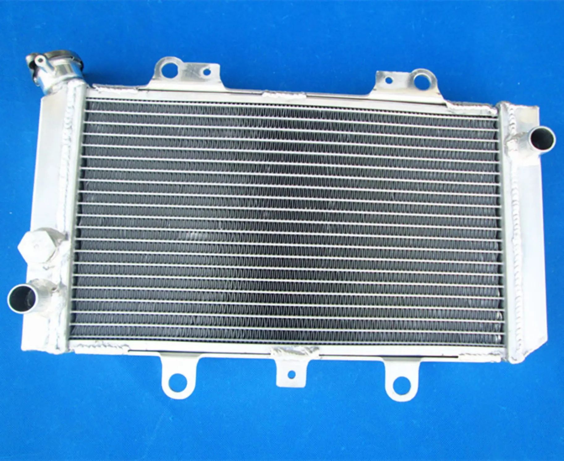 For 2002-2008 Yamaha Grizzly 660 YFM660 Aluminum Radiator Cooler Cooling Coolant 2002 2003 2004 2005 2006 2007 2008