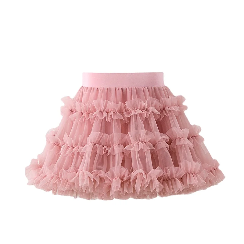 NEW Girls Tutu Skirt for Kids Children Puffy Tulle Skirts for Girl Dance Birthday Costume Party Princess Girl Clothes