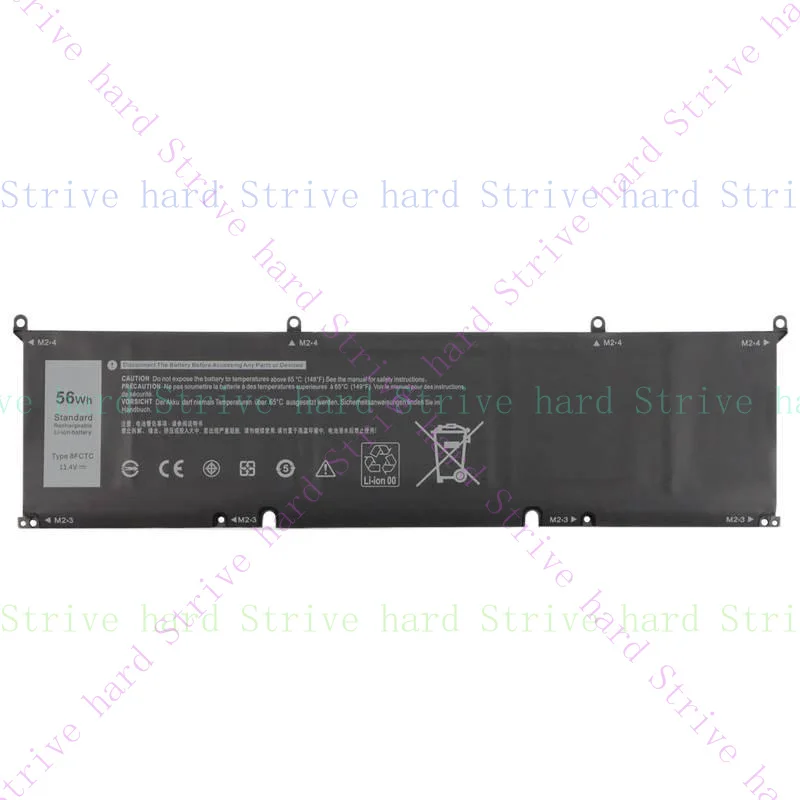 

56Wh 8FCTC Laptop Battery For Dell XPS 15 9500 9510 P8P1P DVG8M 69KF2 Series US