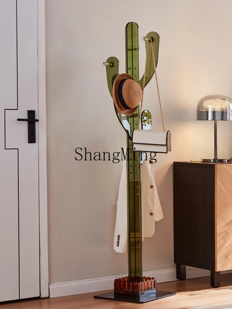 

LXY cactus coat and hat hanger landing door bedroom porch clothes pole