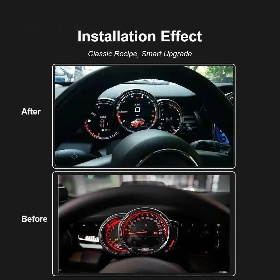 Digital Instrument Cluster Dashboard Panel For BMW MINI Cooper R56 R55 R57 R60 F55 F56 F57 Speedometer Virtual Cockpit Display