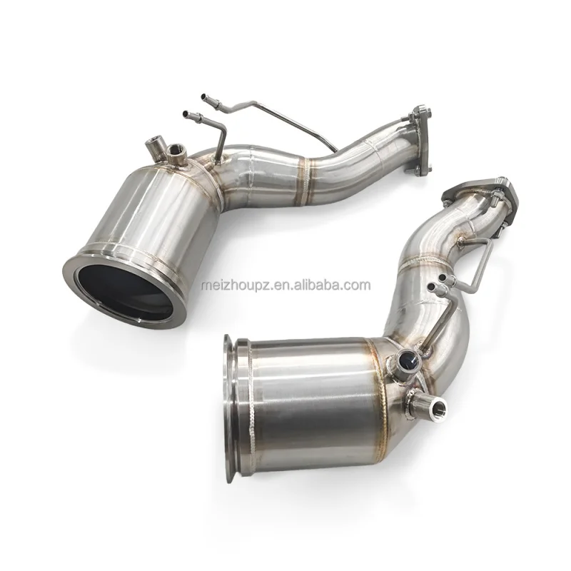 

Downspout Used For Lamborghini URUS 4.0 2021-2024 Heat Shield sus Straight Downspout Free Flow Exhaust custom exhaust pipe