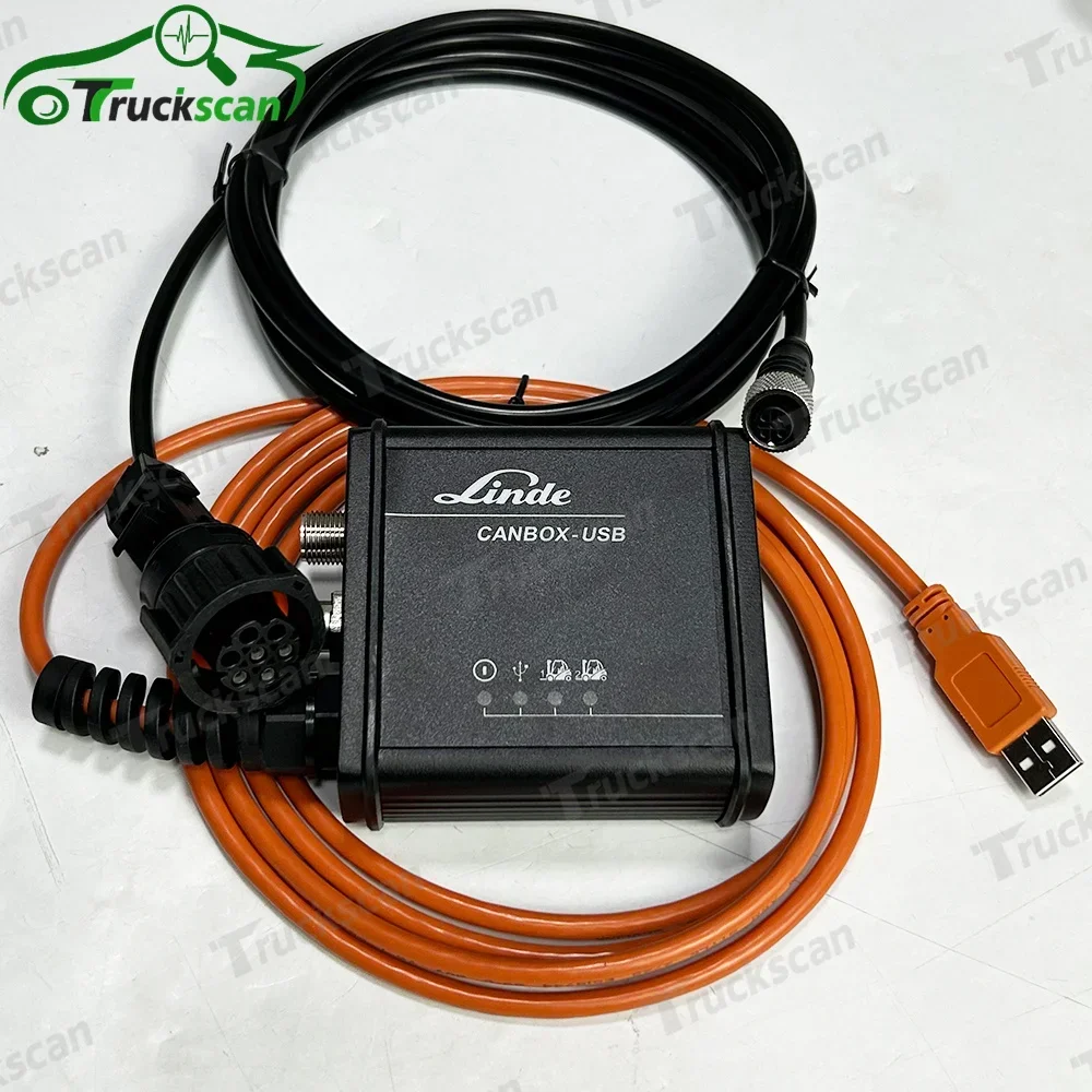 Toughbook CFC2 laptop and For Linde Canbox BT Adapter Kit Pathfinder LSG Forklift Professional Diagnostic Tool