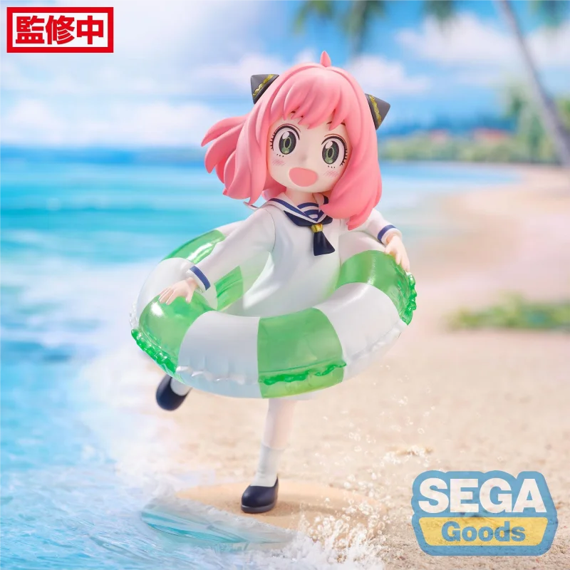 

SEGA Luminasta Original SPY×FAMILY Anya Forger Summer Vacation Action Figure Toys For Kids Gift Collectible Model Ornaments