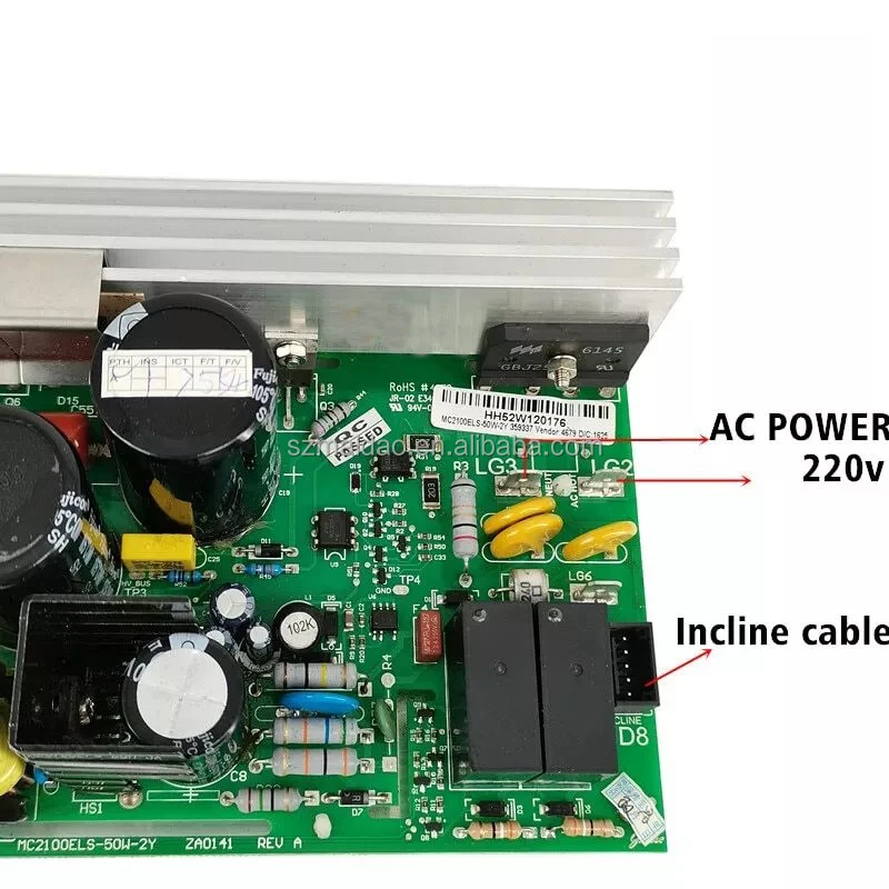 وحدة تحكم محرك مشاية كهربائية MC2100ELS 50 واط 2Y ZY لوحة تحكم لوحة إمداد الطاقة لـ ICON PROFORM PCB