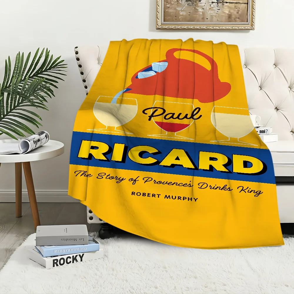 Warm Soft Plush Beer Nap R-Ricard Blankets Sofa rug for Living Room Office Bedroom Home Travel Fashion Kid Birthday Gift Flannel