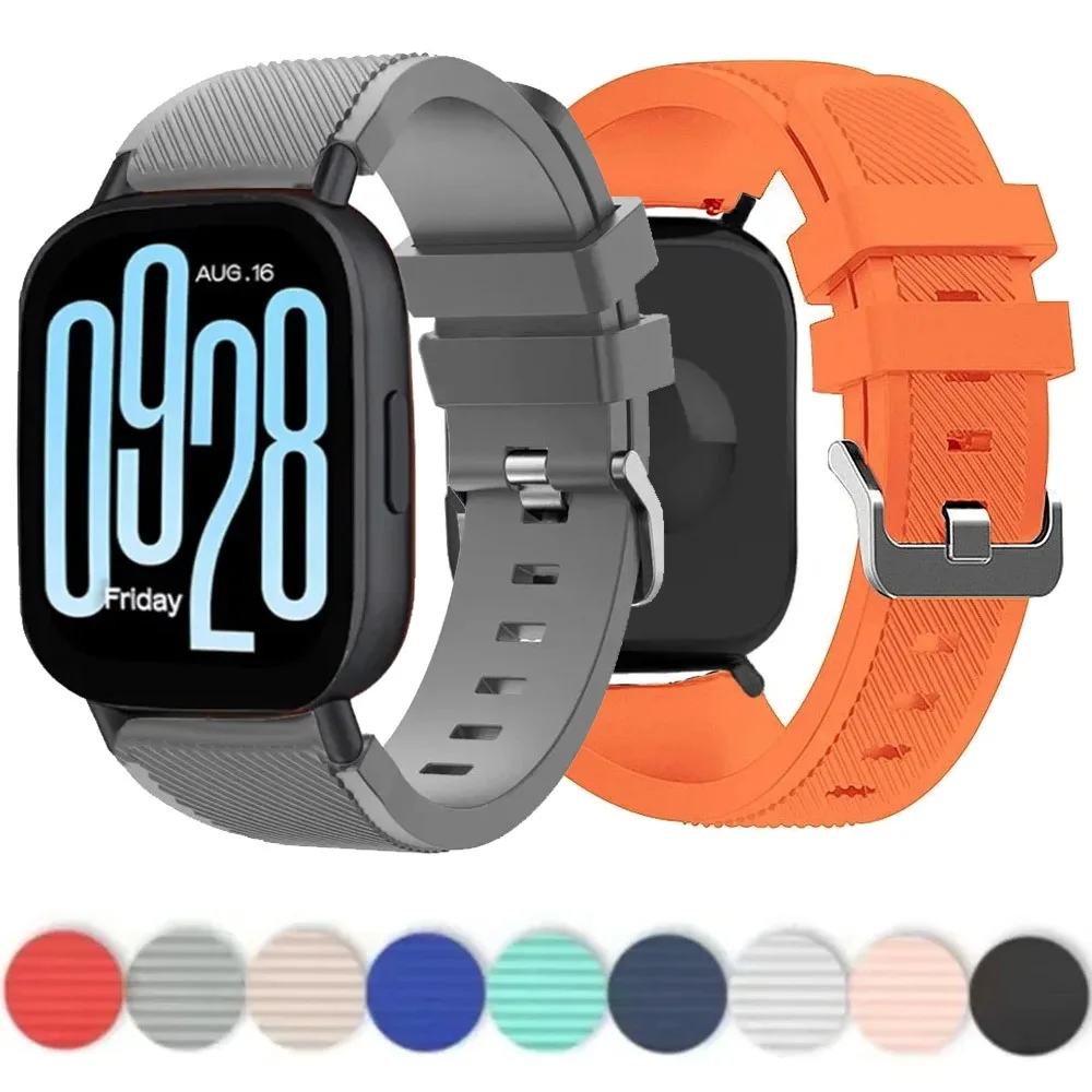 Silikonarmband für Redmi Watch 5, Active/Lite, atmungsaktives, strukturiertes Armband, Redmi Watch 5, aktives, bequemes Armband-Zubehör