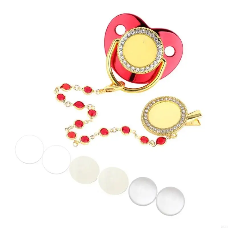 R66D لتقوم بها بنفسك التسامي مصاصة الطفل الفارغة المألوف مهدئا الحلمة آمنة سيليكون الحلمة الإغاثة العاطفية لمدة 6 أشهر الرضع