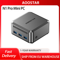 AOOSTAR N1 Pro Mini PC, Windows 11, Intel N150 4 Cores Max 3.6GHz,12GB LPDDR5 RAM 512GB SSD,HDMI + DP + Type-C Triple 4K Display
