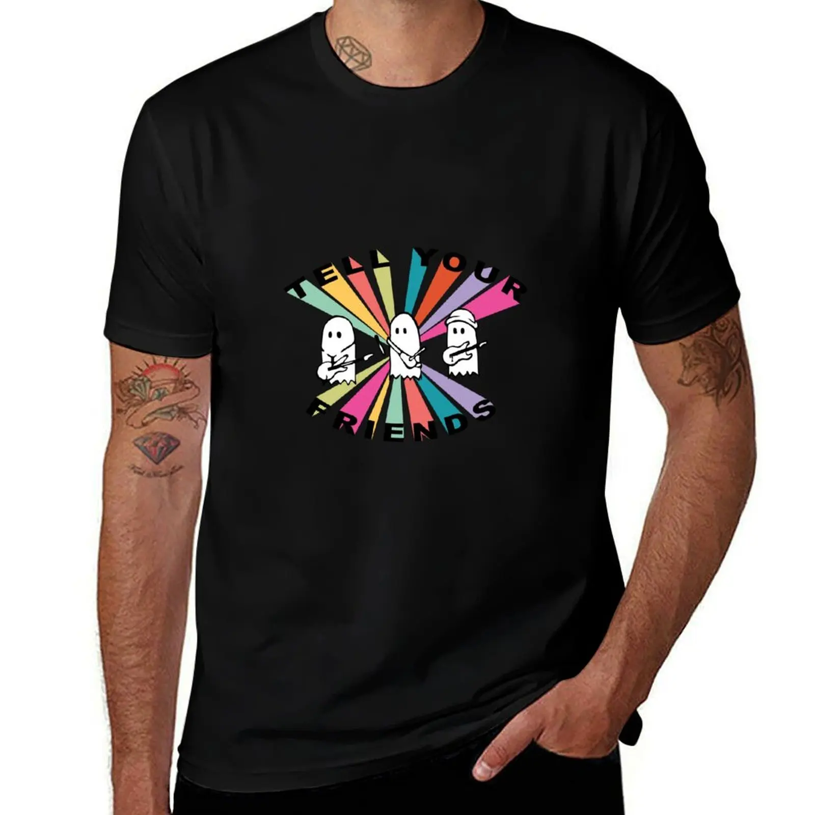 

tell your friends T-Shirt essential t shirt man graphic t shirt g man t shirts for men T-Shirt