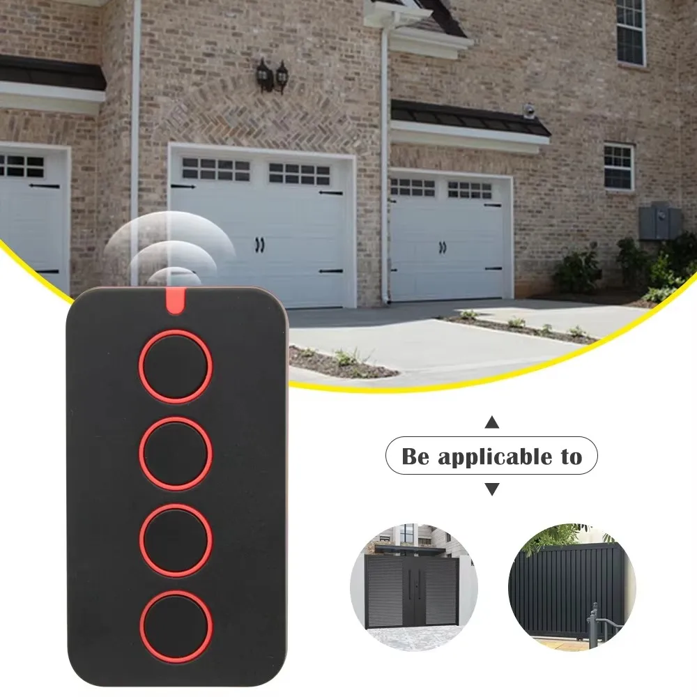 New 4-button Universal Rolling Code Remote Control 433M, Factory Direct Sales, Garage Door Remote Control Switch