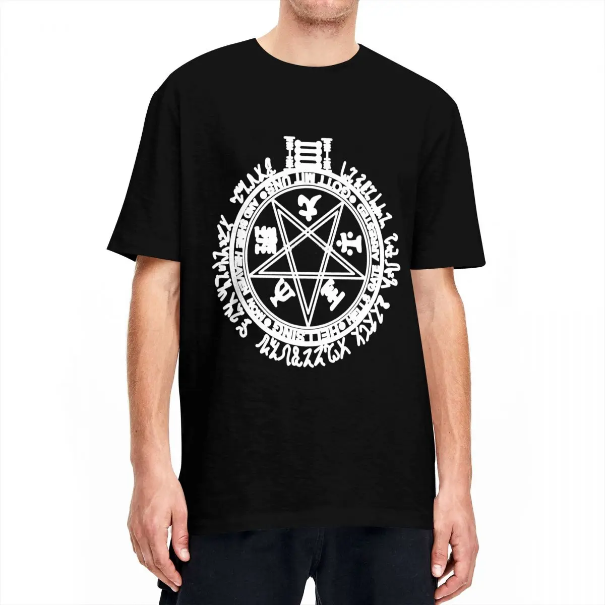 Men Women's ALUCARD'S SIGIL Hellsing Anime T Shirt Cotton Clothing Casual Short Sleeve Round Collar Tee Shirt Printed T-Shirts