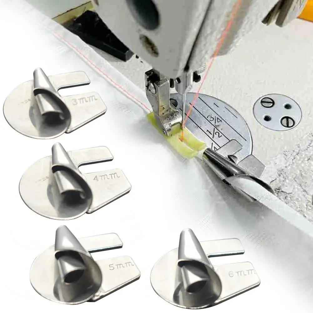 

4/8 Pieces Sewing Rolled Hemmer Foot Set Quick Easy Hemming Durable Stainless Steel Hemming Machine