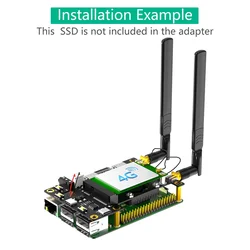 3G 4G LTE Basic HAT for Raspberry Pi Asus Tinker Board Samsung ARTIK Rock64 Media Latte Panda Cooler Fan