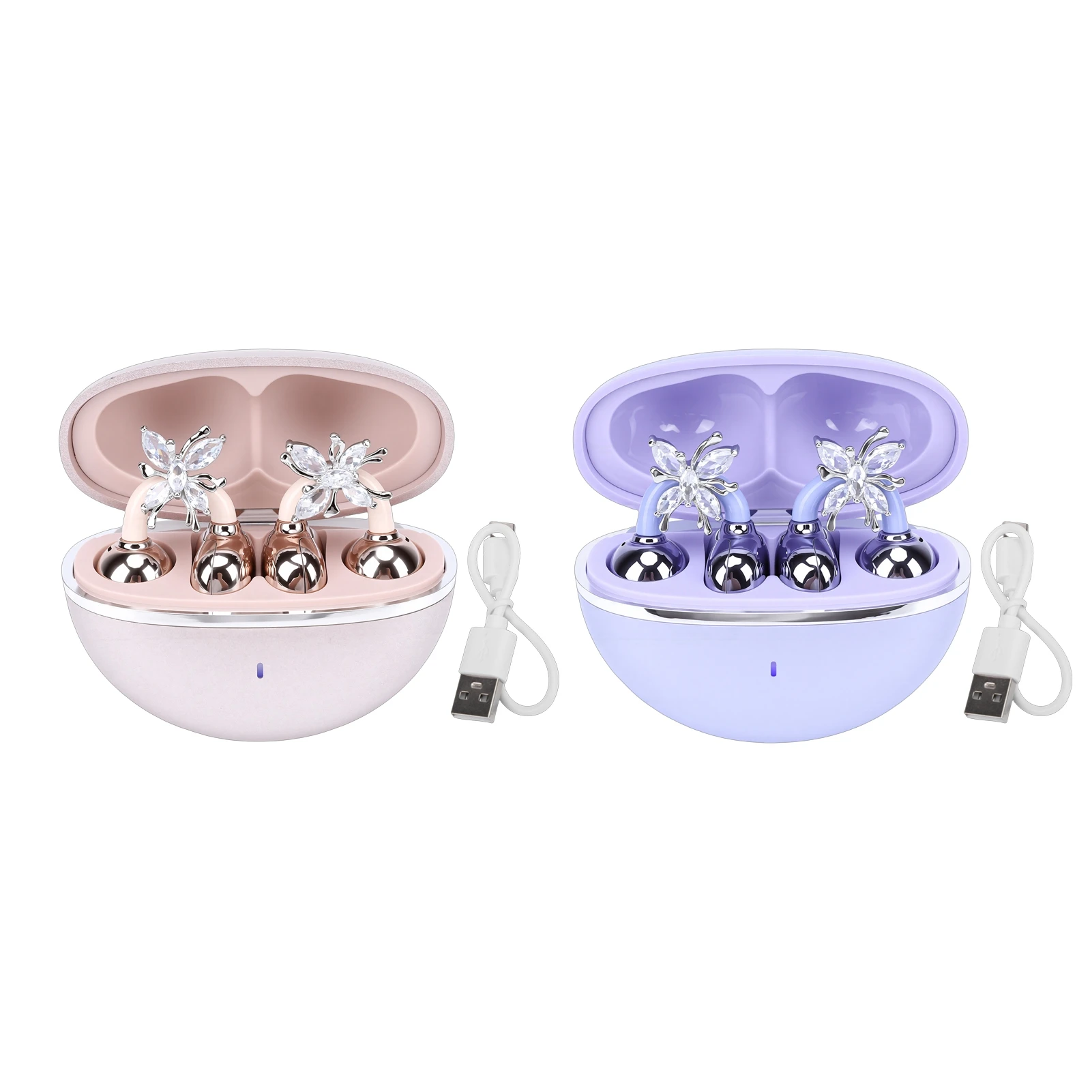 Wireless Earbuds Bluetooth Headphones with Detachable Earrings Comfort Snug Fit for Women Gifts Sports Workouts