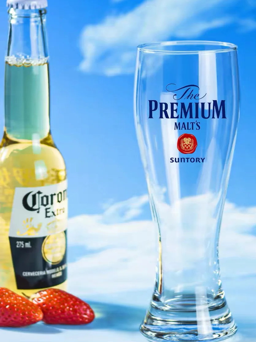 suntory-premium-malt-beer-glass-commercially-used-high-value-heat-resistant-glass-for-dining-and-beverage-business