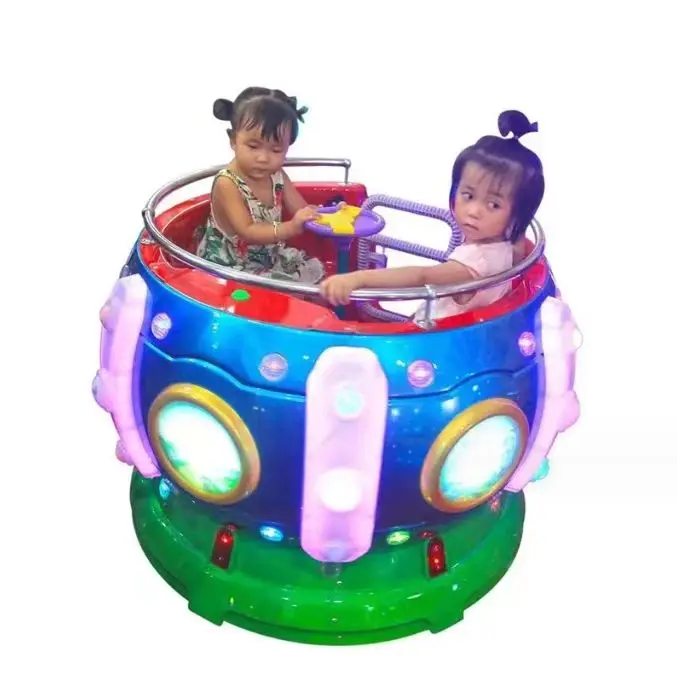 

Factory Price Children Kiddie Ride Amusement Games Machine Happy Turntable Arcade Coin Opeerated Kids Ride Swing Machine