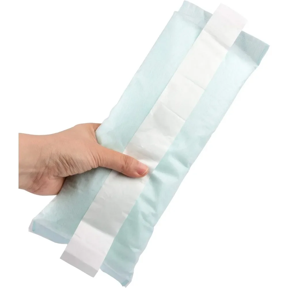 Perineal Ice Packs for Postpartum w/Adhesive Strip | Perineal Cold Pack - 2 in 1 Ice Pack Pads for After Birth