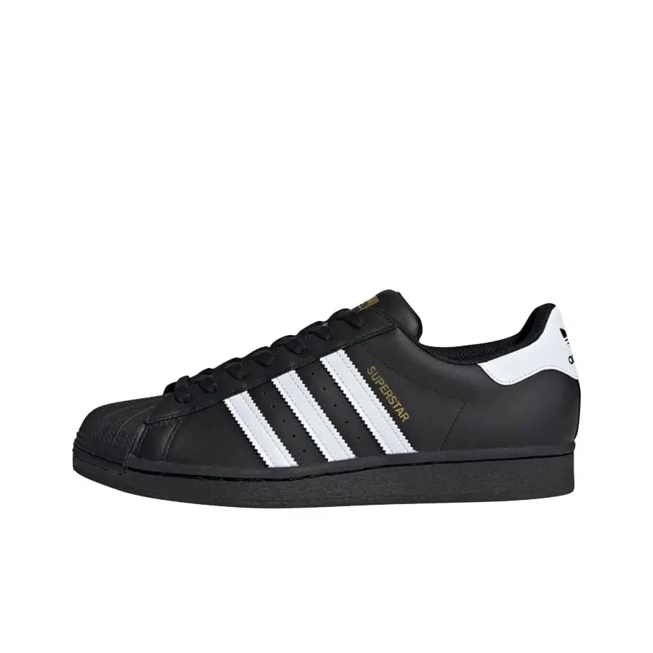 أحذية Adidas Originals SUPERSTAR للرجال والنساء للتزلج، أحذية كاجوال جلدية مقاومة للاهتراء في الهواء الطلق