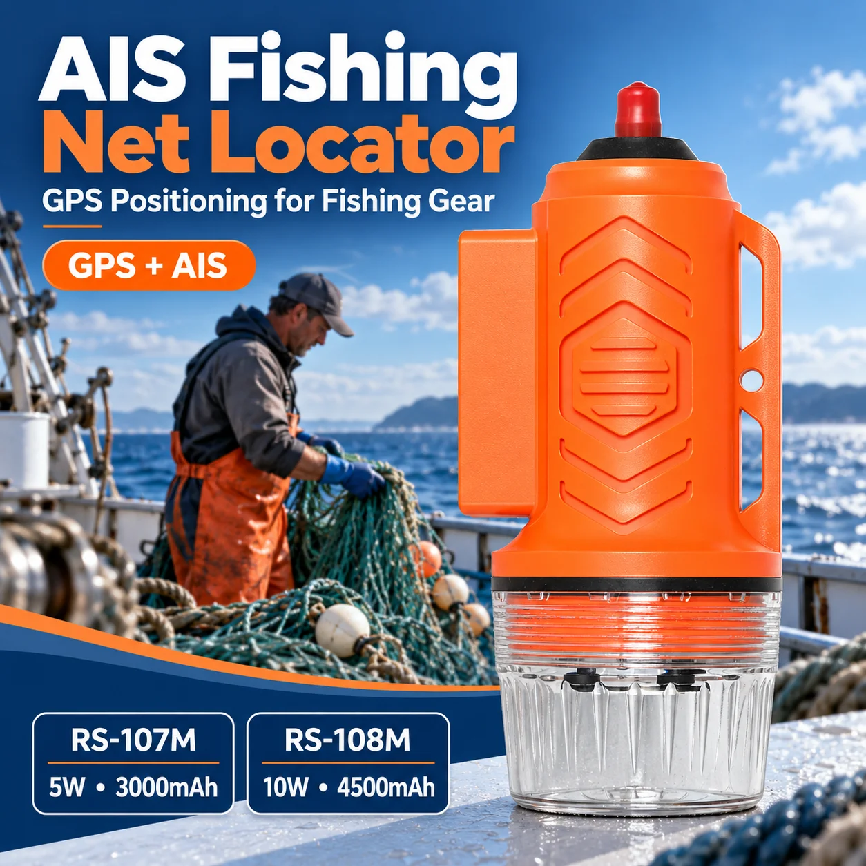 localisateur-de-filets-de-peche-ais-rs-107m-rs-108m-positionnement-gps-5w-10w-traceur-de-materiel-de-peche-marin-rechargeable-avec-antenne