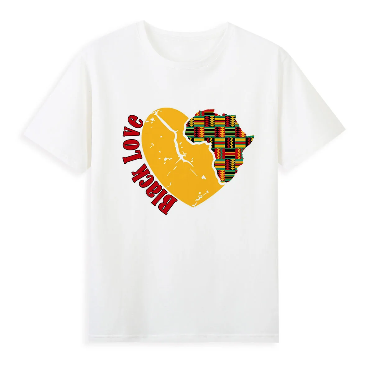 I love African map printed T-shirt New exclusive women's map top Super cool brand short sleeve A1-28