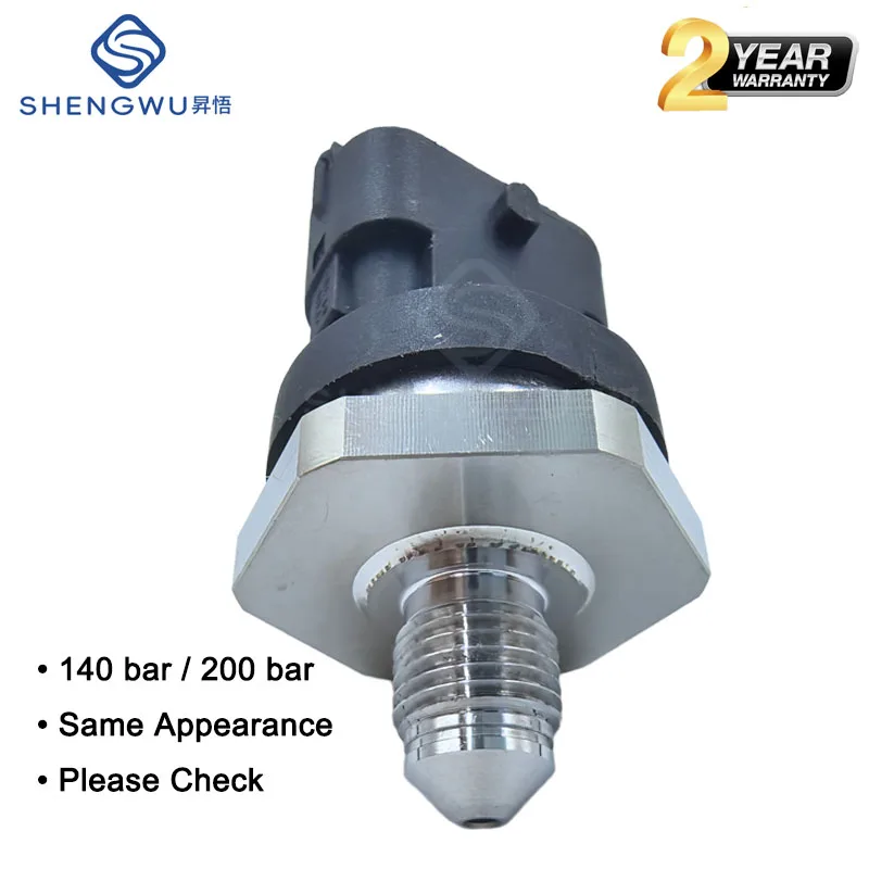 0261545074 0261545006 140Bar Fuel Rail Pressure Sensor For Mazda CX-7 FORD Mondeo Focus L807-18-211 0261545039 0261545038 200bar
