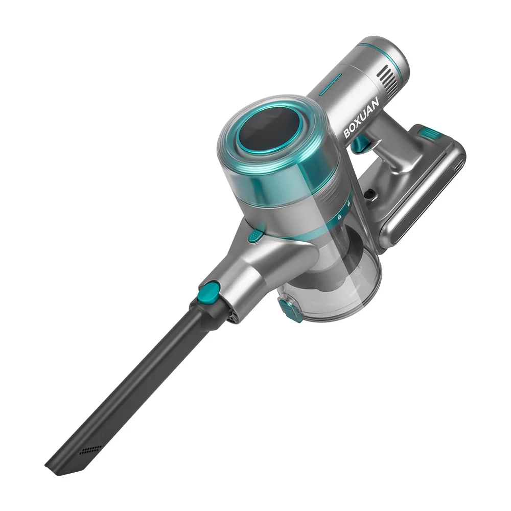 مكنسة كهربائية مستقيمة لاسلكية 28 كيلو باسكال من BOXUAN، مكنسة كهربائية خفيفة الوزن للغاية للسجاد والأرضيات الصلبة والسيارة وشعر الحيوانات الأليفة