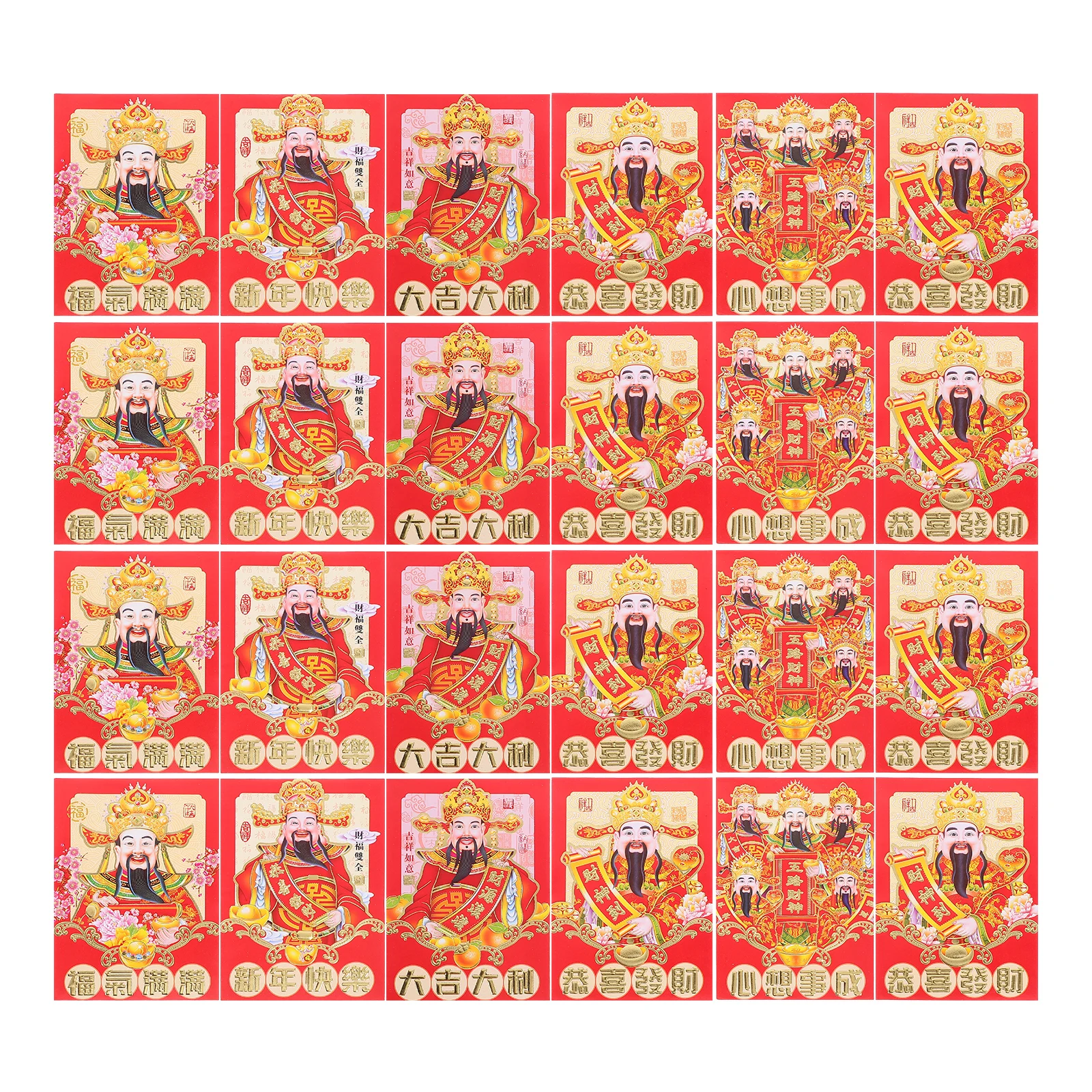 

36pcs Cartoon Red Envelopes Year of Snake Lucky Money Packets Chinese New Year Gift Cash Envelopes Traditional Celebrate Spring