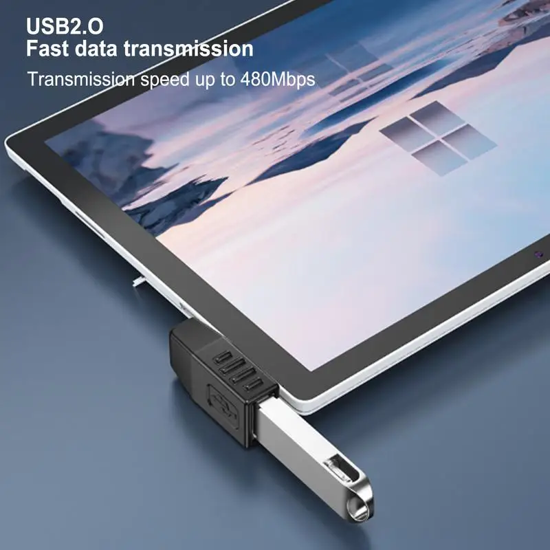 USB Cable Adapter High Compatibility Auto Dongle Female Socket Auto Vehicle Adapter Powerful Automobile Charger Plug For Media
