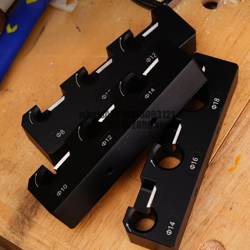 Log tenon car, auxiliary device, woodworking, round planer, rounding, portable, fast modification