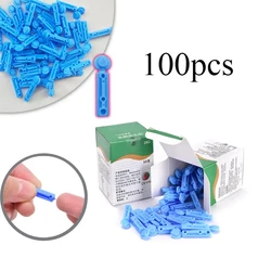 100pcs 28g Blood Lancet Pen Disposable Needles Massage Stick Use for Pen Sterile Lancets Vent Drain Blood Lancet Medical Tool