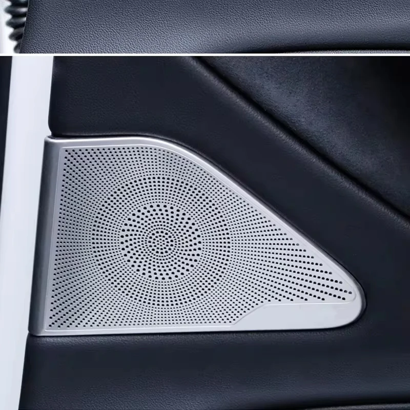 New for Tesla model 3 Car accessories front column roof horn hood speaker cover sound decorative frame sequins a pillar horn