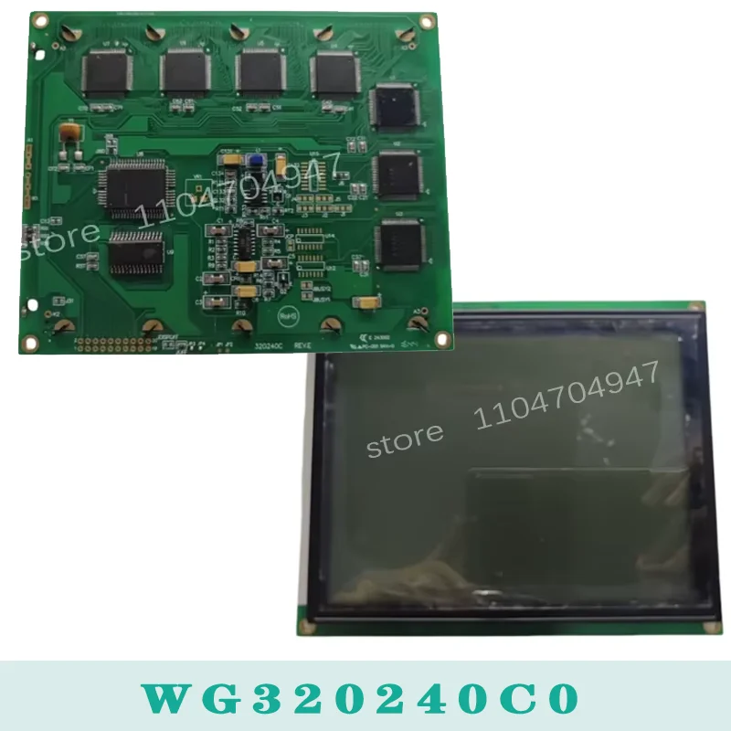 새로운 호환 가능 WG320240C0 WG320240C0-FFK WG320240C0 TFKTZ TMIVZ LCD 디스플레이 스크린 패널