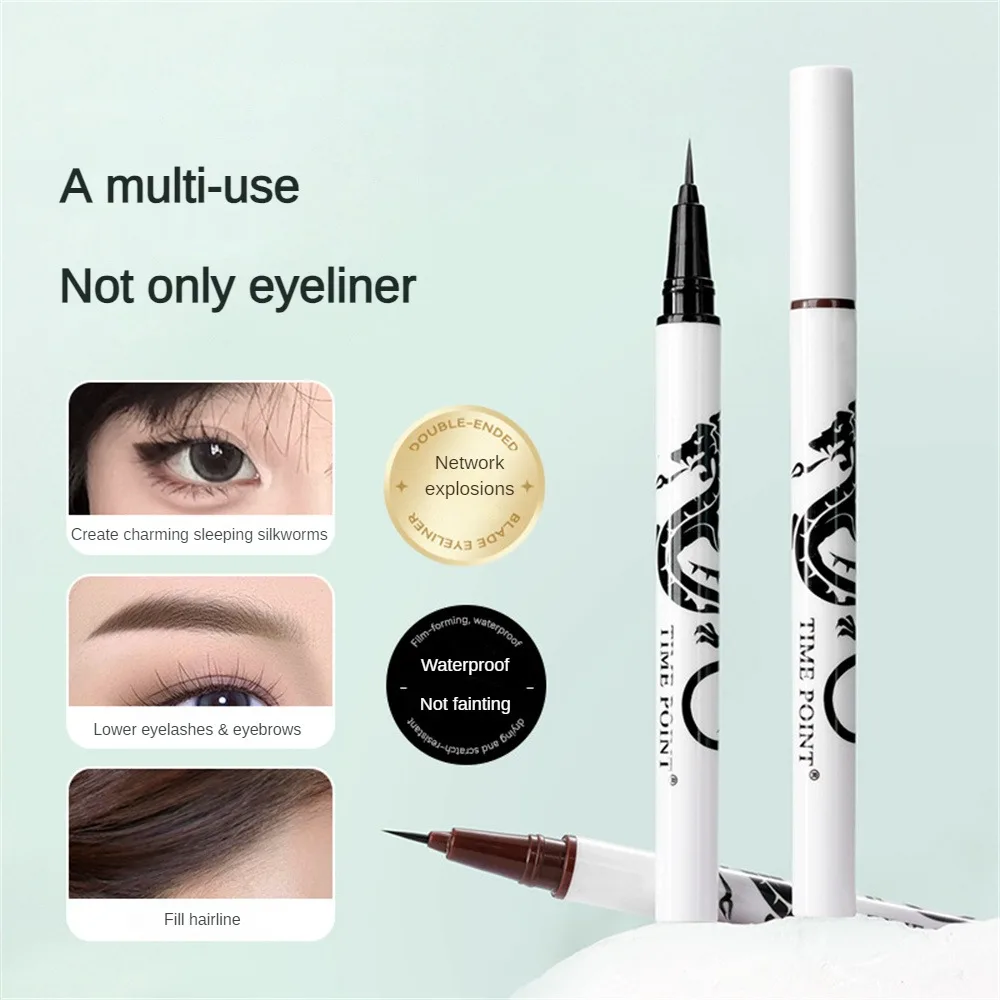 Eyeliner a lunga durata Formula impermeabile Eyeliner durevole ad asciugatura rapida trucco per gli occhi Eyeliner Non sbavato resistente all'acqua e al sudore