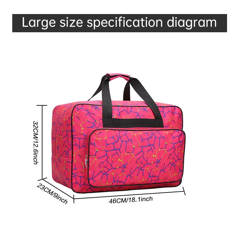 Multi-functional Portable Sewing Machine Storage Bag Tote Travel Carring Bag Home Organizer Bag for Sewing Tools Accessories