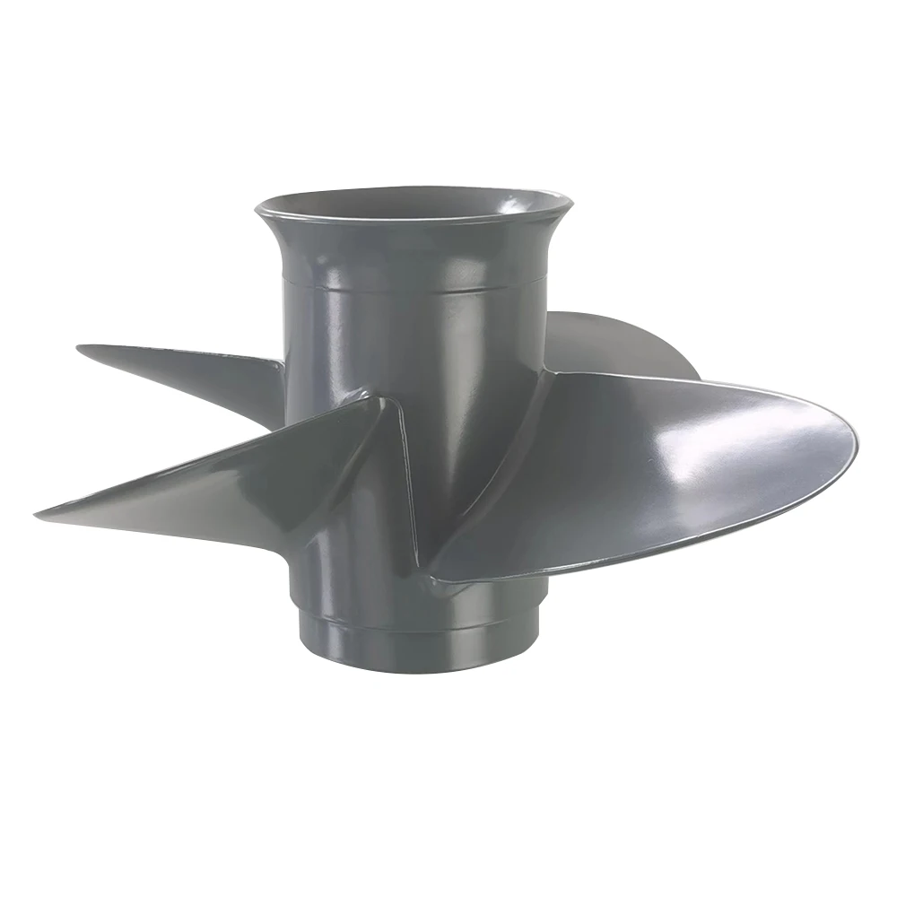 4 Klingen 9,9-20 PS Aluminium propeller für Yamah Außenbordmotor