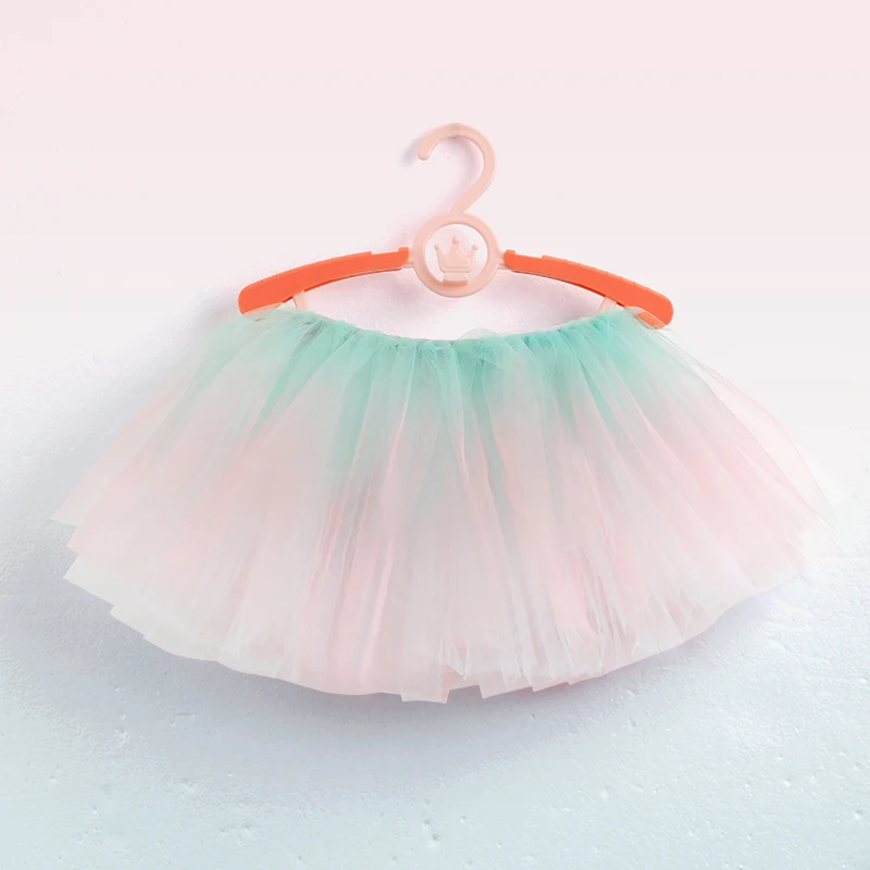 Girls 'Fluffy Tulle Princess Ball Gown, Saias de Ballet, Tutu, Pettiskirt, 4 Camadas de Fios, Saias de Festa para Crianças