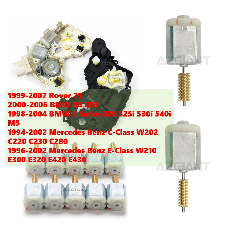 

Door lock motor for Rover 75 BMW X5 E53 5 Series E39 525i 530i 540i M5 Mercedes Benz E-Class W210 E300 E320 E420 E430