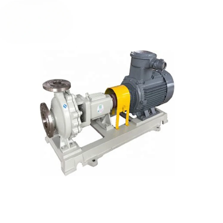 Electric Water Pump Methanol Anticorrosion Booster Centrifugal Open-Impeller Pump Heavy Duty Rated Power for Watering