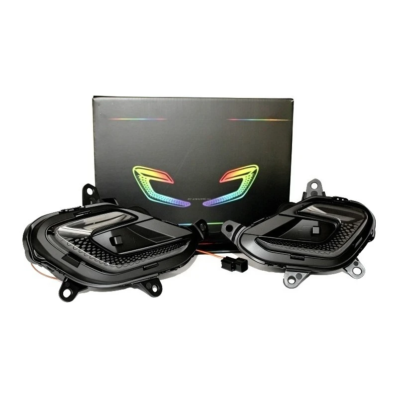 New RGB Style LED Front Turn Signal Light Fit STYLO 160 Scooter Colorful Blinker Replacement Lamp Accessories