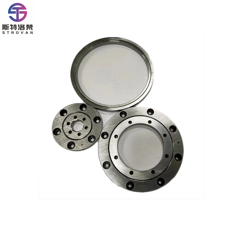 

High Precision Robot Parts Slewing Bearings RAU4005 P5 Micro Crossed Roller 40*51*5mm Overall Inner Outer Rings