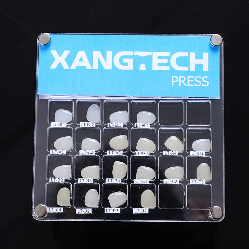 New Dental Purple Press Ingots Lithium Disilicate HT/LT/MT A1/A2/A3 Colors for Veneer Inlay and Onlay
