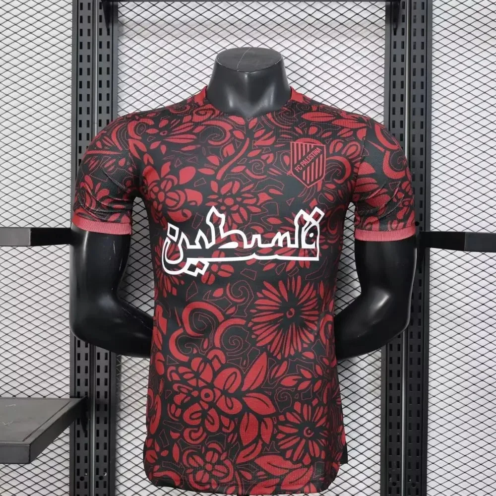 New Palestinian Fan Football Jersey 3D Printed Quick Drying Sports Casual Breathable Men's T-shirt for Summer Family Matching