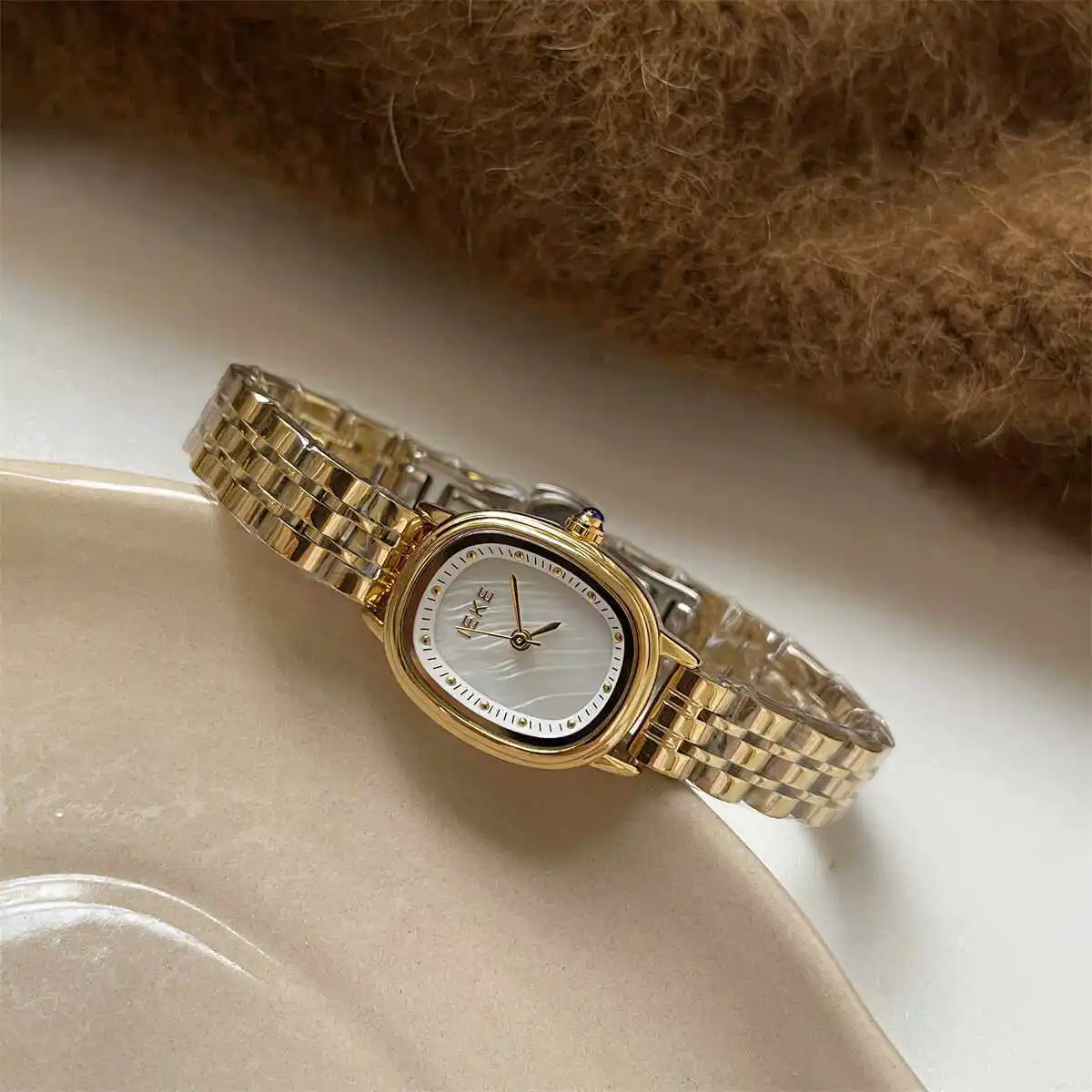 Luxury Women'S Watch, 2026 New Model High-End, Minimalist And Elegant Design, Small Quartz Watch, Fashionable Quartz Wristwatch.