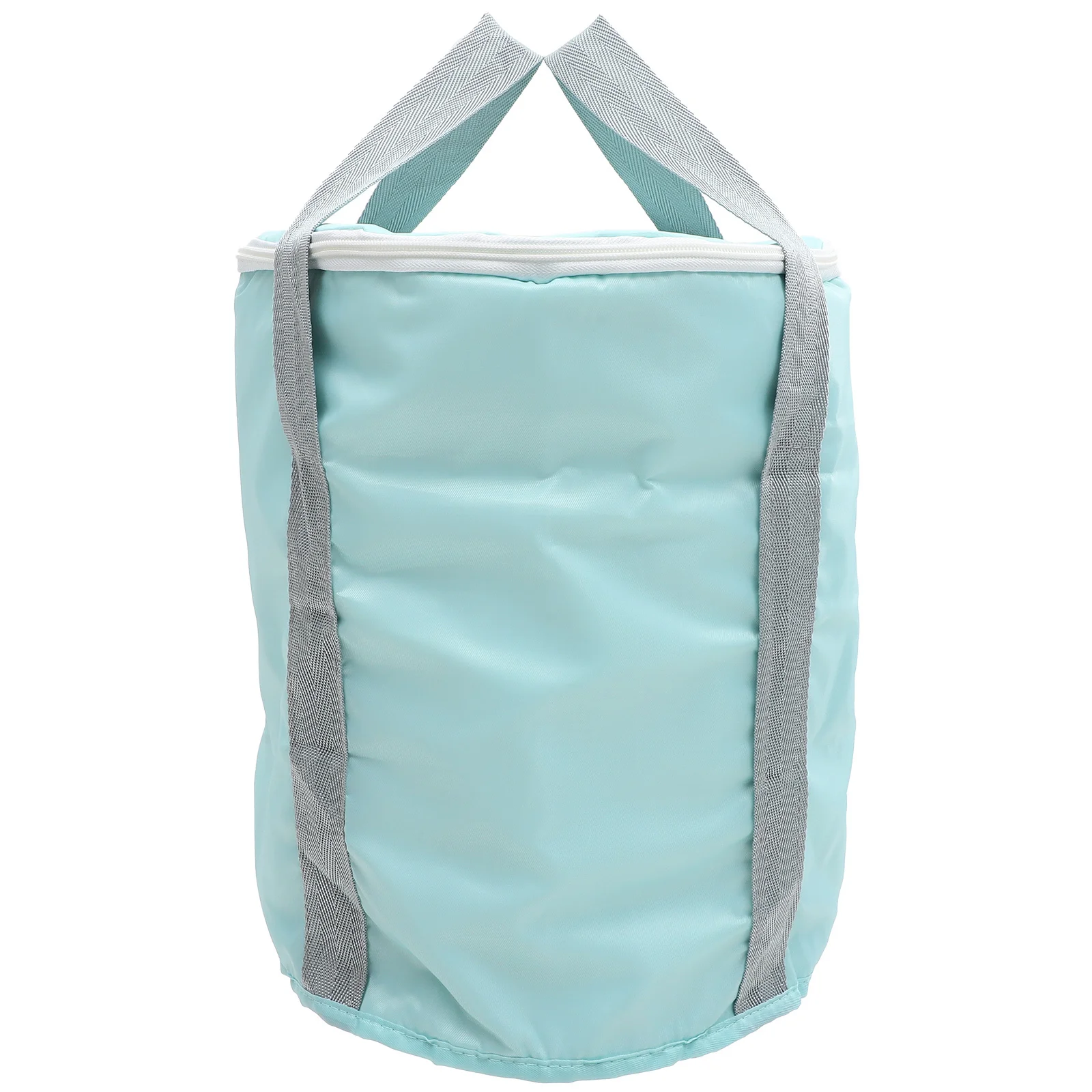 Foldable Peva Foot Soak Tub Portable Water Bucket Carry Handle Ideal for Camping Travel Outdoor Foot Bath Spa Basin